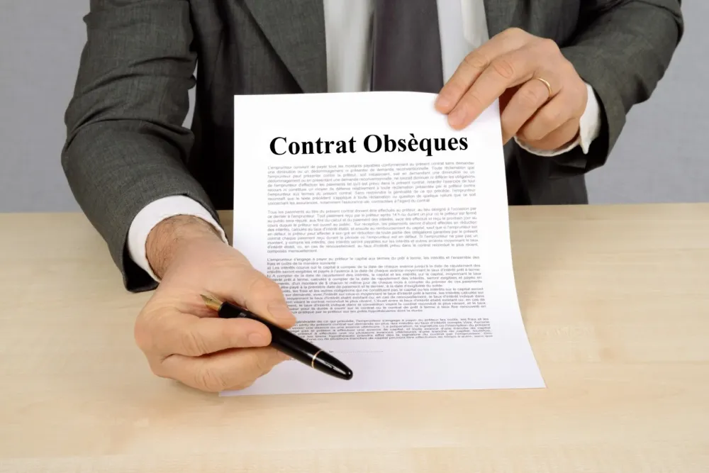 Contrat d'obsèques près de Saint-Junien